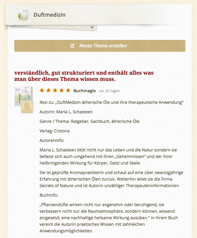 duftmedizin